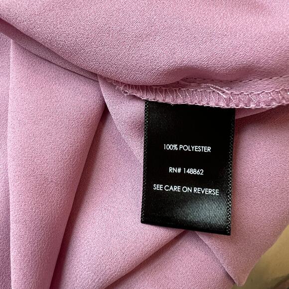 Torrid Flowy 3/4 Sleeve Pink/Lilac Blouse | Women's 2x | Torrid 2 - Picture 10 of 13